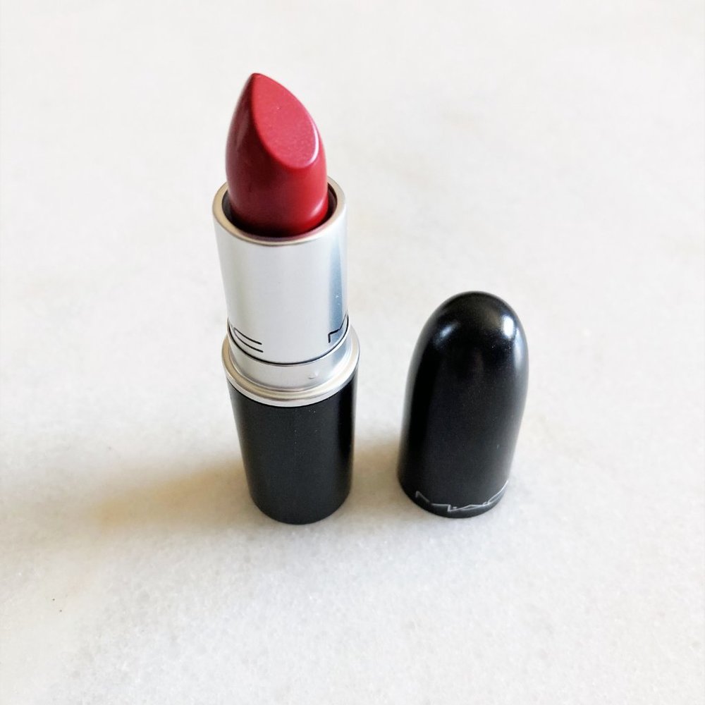Brand new! MAC matte red lipstick (Blazing Yule) Limited Edition